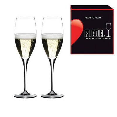6409/08 набор бокалов для шампанского 0,33 л 2 шт HEART TO HEART Riedel